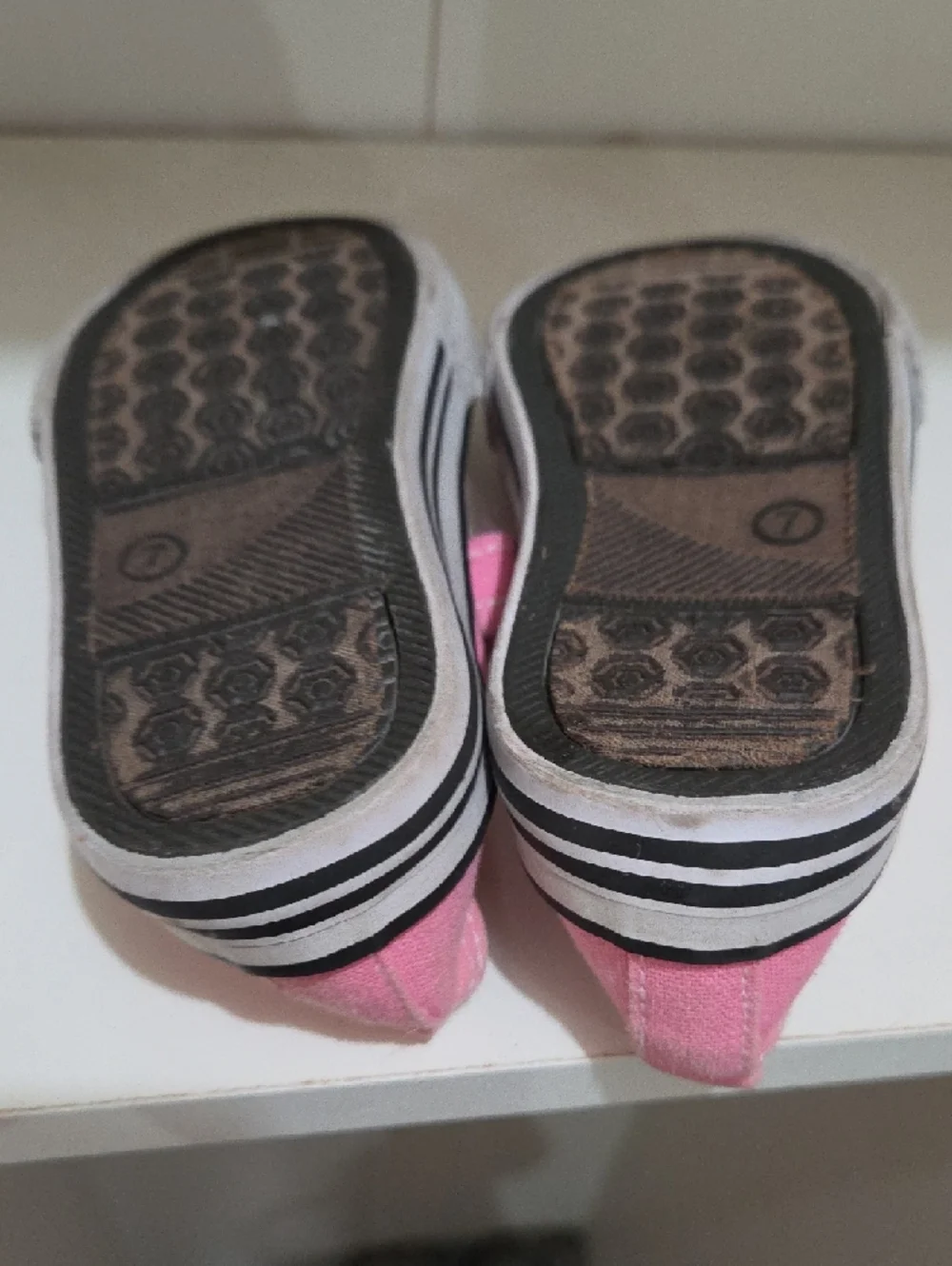 Converse Pink Canvas Velcro Kids Sneakers